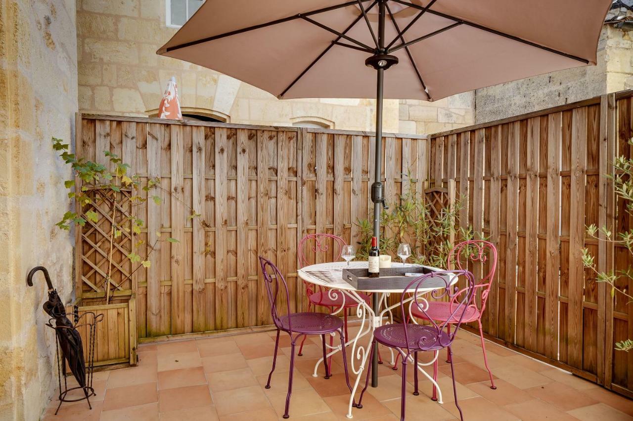 Logis Loiseau Avec Terrasse Saint-Émilion Exterior foto
